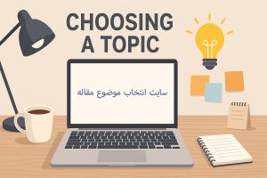سایت انتخاب موضوع مقاله