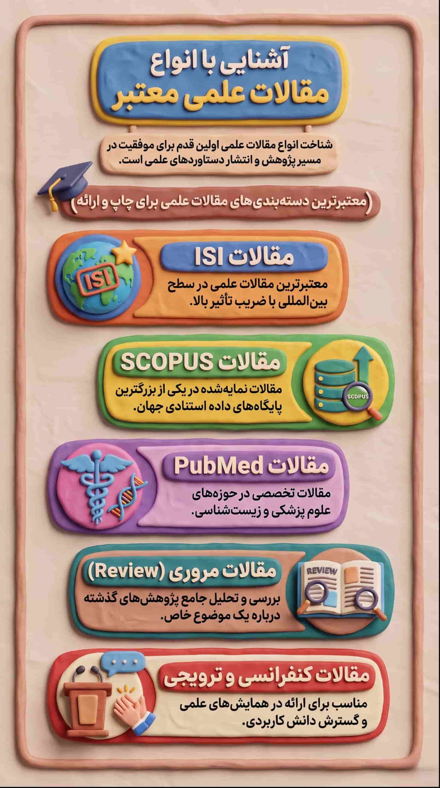 انواع مقالات انگلیسی