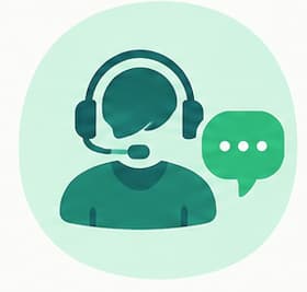 پشتیبانی مستقیم و بدون واسطه تا لحظه پذیرش